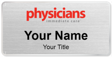 Custom name badges for Physicians Immediate Care