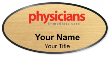 Custom name badges for Physicians Immediate Care