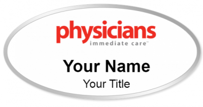 Custom name badges for Physicians Immediate Care