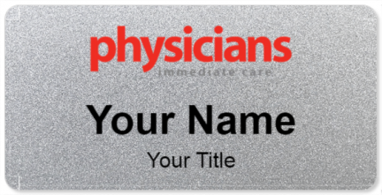 Custom name badges for Physicians Immediate Care
