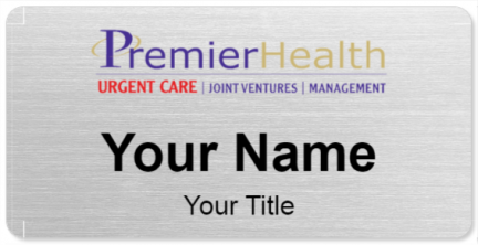 Custom name badges for Premier Health