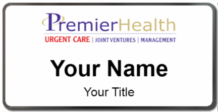 Custom name badges for Premier Health