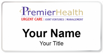Custom name badges for Premier Health