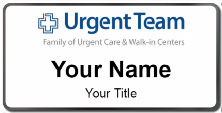 Custom name badges for Urgent Team