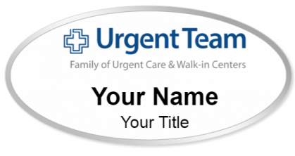 Custom name badges for Urgent Team