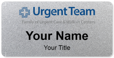Custom name badges for Urgent Team