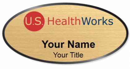 Custom name badges for US HealthWorks