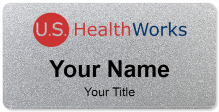 Custom name badges for US HealthWorks