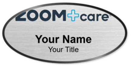 Custom name badges for Zoom Care
