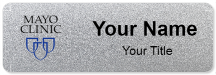 Custom name badges for Mayo Clinic