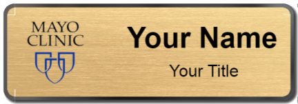 Custom name badges for Mayo Clinic