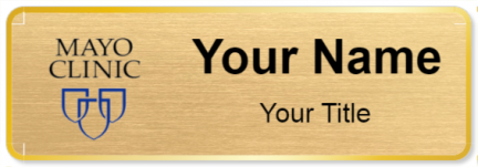 Custom name badges for Mayo Clinic
