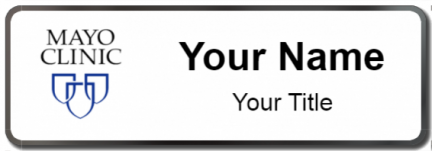 Custom name badges for Mayo Clinic