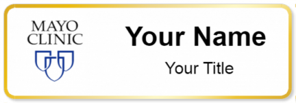 Custom name badges for Mayo Clinic