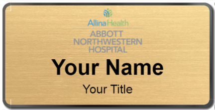 Custom name badges for Abbott Northwestern Hospital