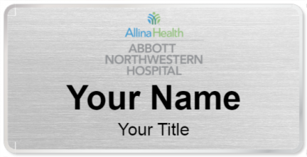 Custom name badges for Abbott Northwestern Hospital