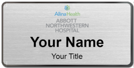 Custom name badges for Abbott Northwestern Hospital