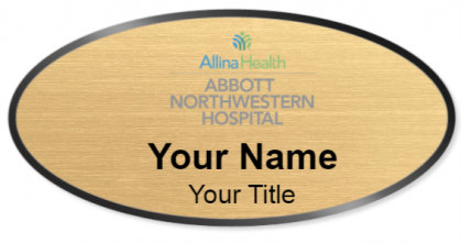 Custom name badges for Abbott Northwestern Hospital