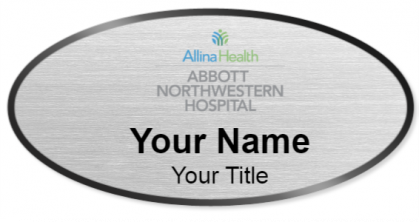 Custom name badges for Abbott Northwestern Hospital