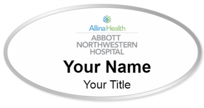 Custom name badges for Abbott Northwestern Hospital