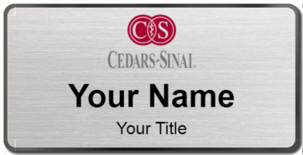 Custom name badges for Cedars Sinai Medical Center