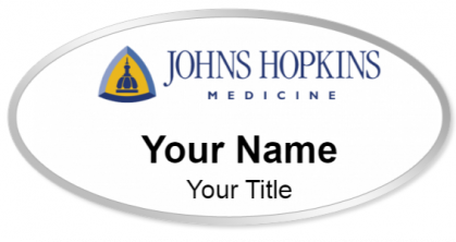 Custom name badges for Johns Hopkins Hospital