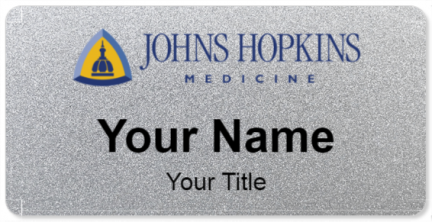 Custom name badges for Johns Hopkins Hospital