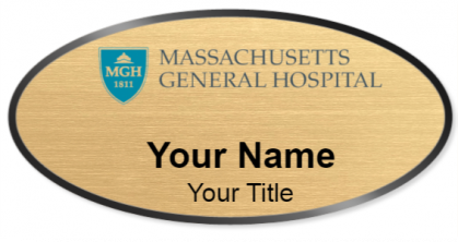 Custom name badges for Massachusetts General Hospital