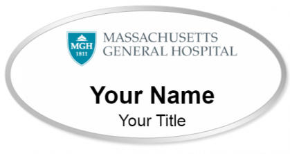 Custom name badges for Massachusetts General Hospital