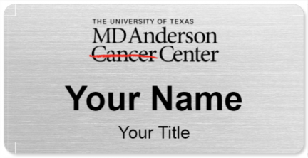 University of Texas MD Anderson Cancer Center Template Image