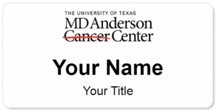 University of Texas MD Anderson Cancer Center Template Image