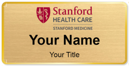 Custom name badges for Stanford Health Care Stanford Hospital