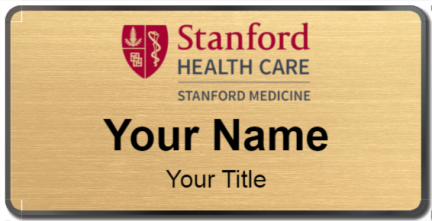 Custom name badges for Stanford Health Care Stanford Hospital