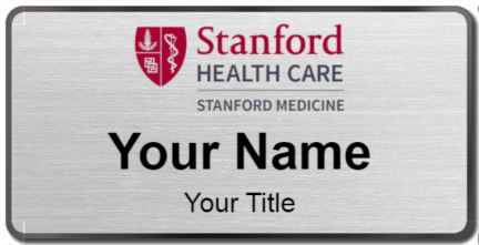 Custom name badges for Stanford Health Care Stanford Hospital