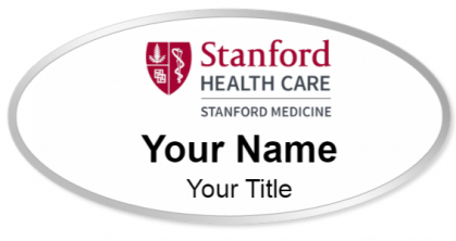 Custom name badges for Stanford Health Care Stanford Hospital