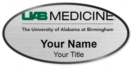 Custom name badges for University of Alabama Hospital at Birmingham