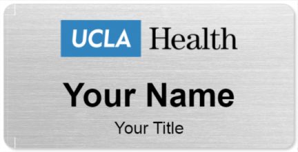 Custom name badges for UCLA Medical Center