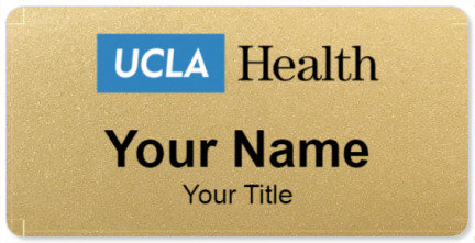 Custom name badges for UCLA Medical Center