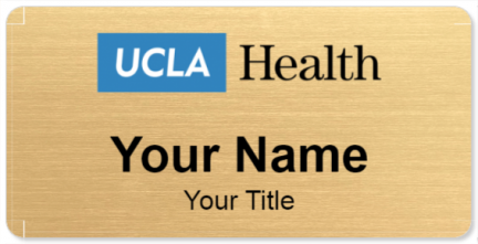 Custom name badges for UCLA Medical Center