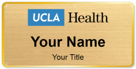 Custom name badges for UCLA Medical Center