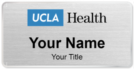 Custom name badges for UCLA Medical Center