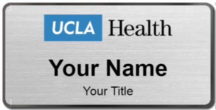 Custom name badges for UCLA Medical Center