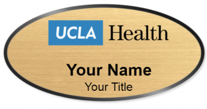 Custom name badges for UCLA Medical Center