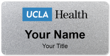 Custom name badges for UCLA Medical Center