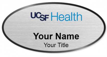 Custom name badges for UCSF Medical Center