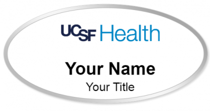 Custom name badges for UCSF Medical Center