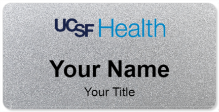 Custom name badges for UCSF Medical Center