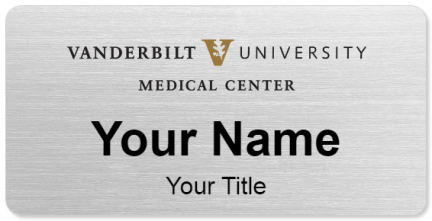 Custom name badges for Vanderbilt University Medical Center