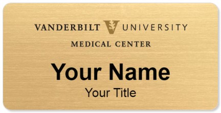 Custom name badges for Vanderbilt University Medical Center