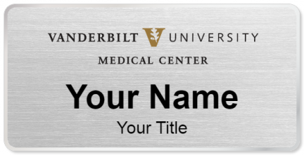 Custom name badges for Vanderbilt University Medical Center